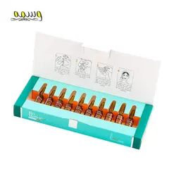 پک محلول ضد چروک و روشن کننده دور چشم بایومارین شامل 10 ویال 1 میلی لیتر  _ BIOMARINE
