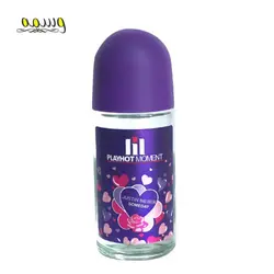 مام رول زنانه ضد تعریق پلی هات مومنت مدل Justin bieber حجم 50mL
