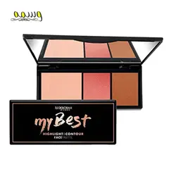 پالت کانتور، هایلایتر و رژگونه مدل مای بست دبورا شماره 01