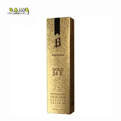 رنگ مو بیجورکا سری Gold 24K مشکی شماره 1 حجم 100 میلBijourka
