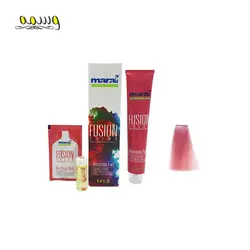 رنگ مو بدون آمونیاک فیوژن کالر مارال رنگ 7.916 (کوارتز صورتی)