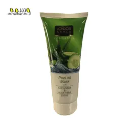 ماسک صورت لندن استایل مدل خیار و آلوورا حجم 150 میل