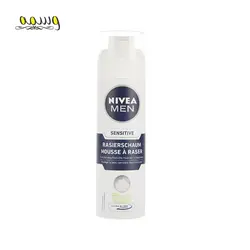 فوم اصلاح مردانه نیوآ مدل Sensitive حجم 200 میلی لیتر