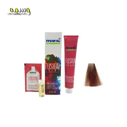 رنگ مو بدون آمونیاک فیوژن کالر مارال رنگ 6.928 (قهوه ای کشمیری)