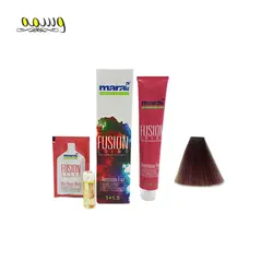 رنگ مو بدون آمونیاک فیوژن کالر مارال رنگ 4.810 (برزیلی)