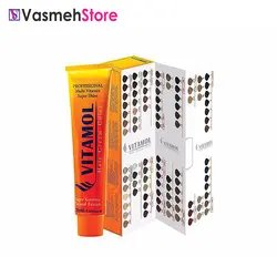 رنگ موی ویتامول شماره 8-4 قهوه ای شکلاتی متوسط Vitamol