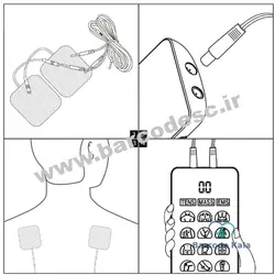 دستگاه تنس عضلانی فامیدوک 8 پد مدل FDES113|FAMIDOC Muscle tens machine MODEL FDES113