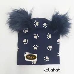 کلاه تریکو پوم دار بچگانه (KLT-T2203) &ndash; کلاهت