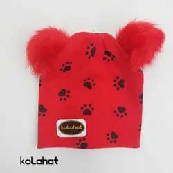کلاه تریکو پوم دار بچگانه (KLT-T2203) &ndash; کلاهت