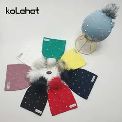 کلاه تریکو بچگانه مرواریدی - عمده (KLT-2278) – کلاهت