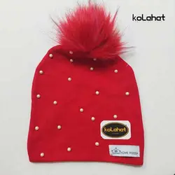 کلاه تریکو بچگانه مرواریدی - عمده (KLT-2278) – کلاهت