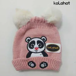 کلاه بچگانه پوم دار طرح خرس - عمده (KLT-2285) – کلاهت