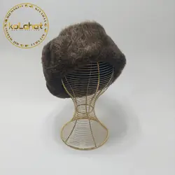 کلاه روسی اصل قهوه ای (KLT-T2329) – کلاهت