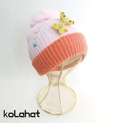 کلاه بچگانه عروسکی داخل خز (KLT-T2335) &ndash; کلاهت