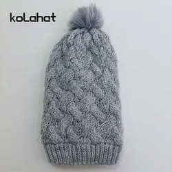 کلاه بافت زنانه دو لایه - عمده (KLT-2338) &ndash; کلاهت