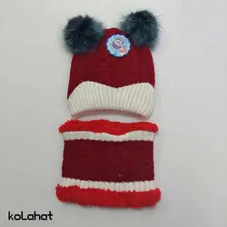 کلاه شال گردن رینگی دو پوم _ عمده (KLT-2362)