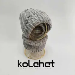 کلاه و شال رینگی مردانه (KLT-T2383)