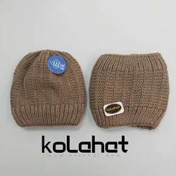 کلاه و شال رینگی مردانه (KLT-T2383)
