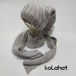 کلاه شال گردن زنانه داخل خز - عمده (KLT-2372) – کلاهت