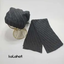کلاه شال گردن زنانه داخل خز - عمده (KLT-2372) – کلاهت