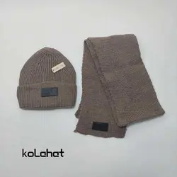 کلاه و شال گردن پسرانه اسپرت - عمده (KLT-2407)