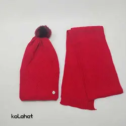 کلاه و شال گردن شیطونی زنانه - عمده (KLT-2406) – کلاهت