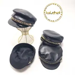 کلاه کاپیتانی زنانه زنجیردار - عمده (KLT-917) &ndash; کلاهت