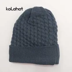 کلاه بافت مردانه داخل خز - عمده (KLT-2425)