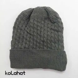 کلاه بافت مردانه داخل خز - عمده (KLT-2425)
