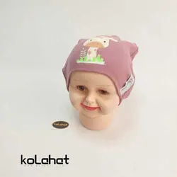 کلاه تریکو بچگانه طرح زرافه - عمده (KLT-2476) – کلاهت