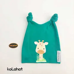 کلاه تریکو بچگانه طرح زرافه - عمده (KLT-2476) – کلاهت