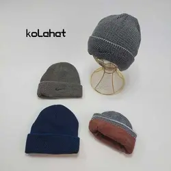 کلاه مردانه لبه دار نایک داخل خز - عمده (KLT-2468) – کلاهت