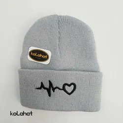 کلاه بافت رنگی طرح ضربان - عمده (KLT-2065) &ndash; کلاهت