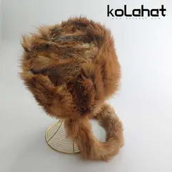 کلاه روسی طبیعی دم دار مدل روباه (KLT-T2512)
