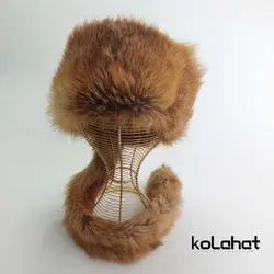 کلاه روسی طبیعی دم دار مدل روباه (KLT-T2512)