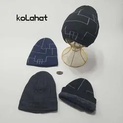 کلاه بافت داخل خز مردانه - عمده (KLT-2496) – کلاهت