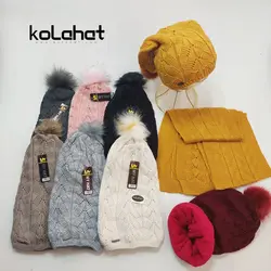 کلاه و شال گردن شیطونی زنانه (KLT-T2579)