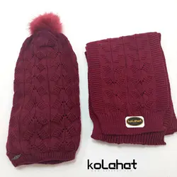 کلاه و شال گردن شیطونی زنانه (KLT-T2579)