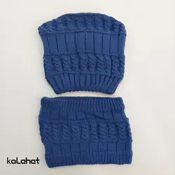 کلاه شال رینگی بافت داخل خز - عمده (KLT-2573) – کلاهت