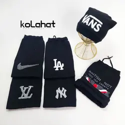 کلاه اسکارف بافت - عمده (KLT-2568) &ndash; کلاهت