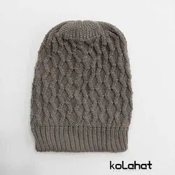 کلاه مردانه بافت ساده (KLT-T2613) – کلاهت