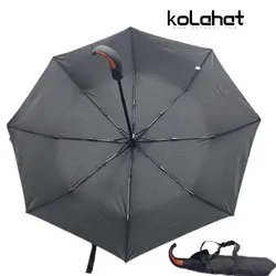 چتر اتوماتیک مشکی بزرگسال - عمده (KLT-2638) &ndash; کلاهت