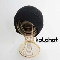 کلاه بافت مشکی حراجی - عمده (KLT-2646) – کلاهت