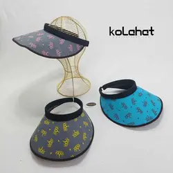 کلاه آفتابگیر تلی طرح تاج - عمده (KLT-2672)