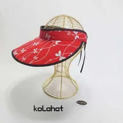 نقاب آفتابگیر طرح دار پشت کشی - عمده (KLT-2674) &ndash; کلاهت