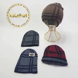 کلاه مردانه بافت داخل خز (KLT-T2693)