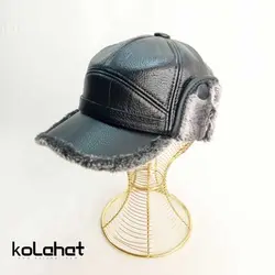 کلاه چرم فوم وارداتی مردانه - عمده (KLT-2698) – کلاهت