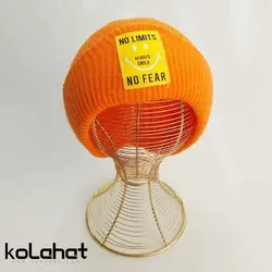 کلاه بافت رنگی طرح لبخند (KLT-T2700)
