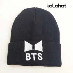 کلاه بافت نخ پنبه گلدوزی میکس - عمده (KLT-2704) – کلاهت