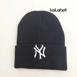 کلاه بافت نخ پنبه گلدوزی میکس - عمده (KLT-2704) – کلاهت